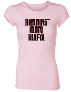 Running Mom Mafia Bamboo Crew Neck Tee